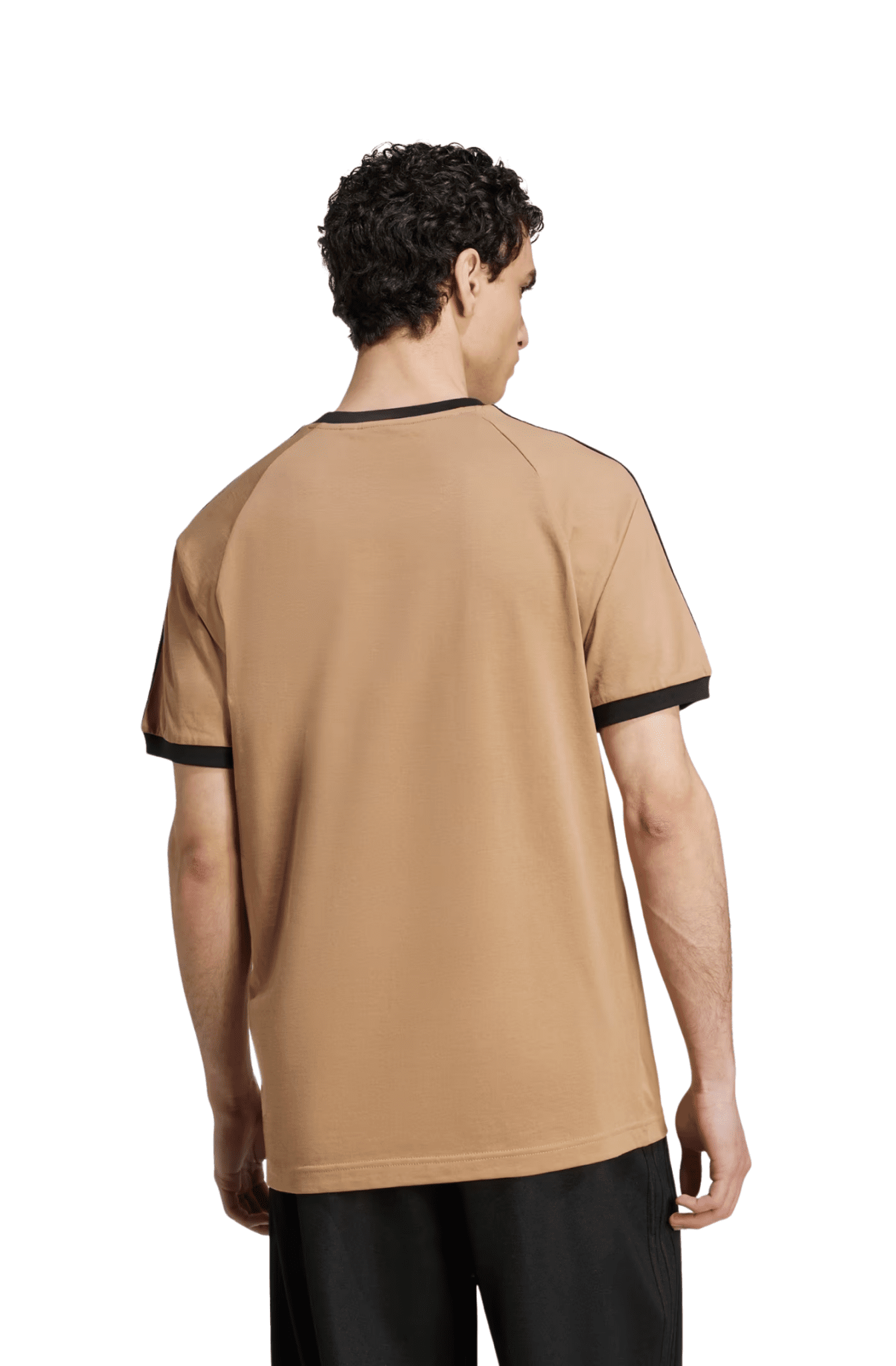 Camiseta Adidas Adicolor Classics 3 - stripes Marrom/Preto - NewSkull