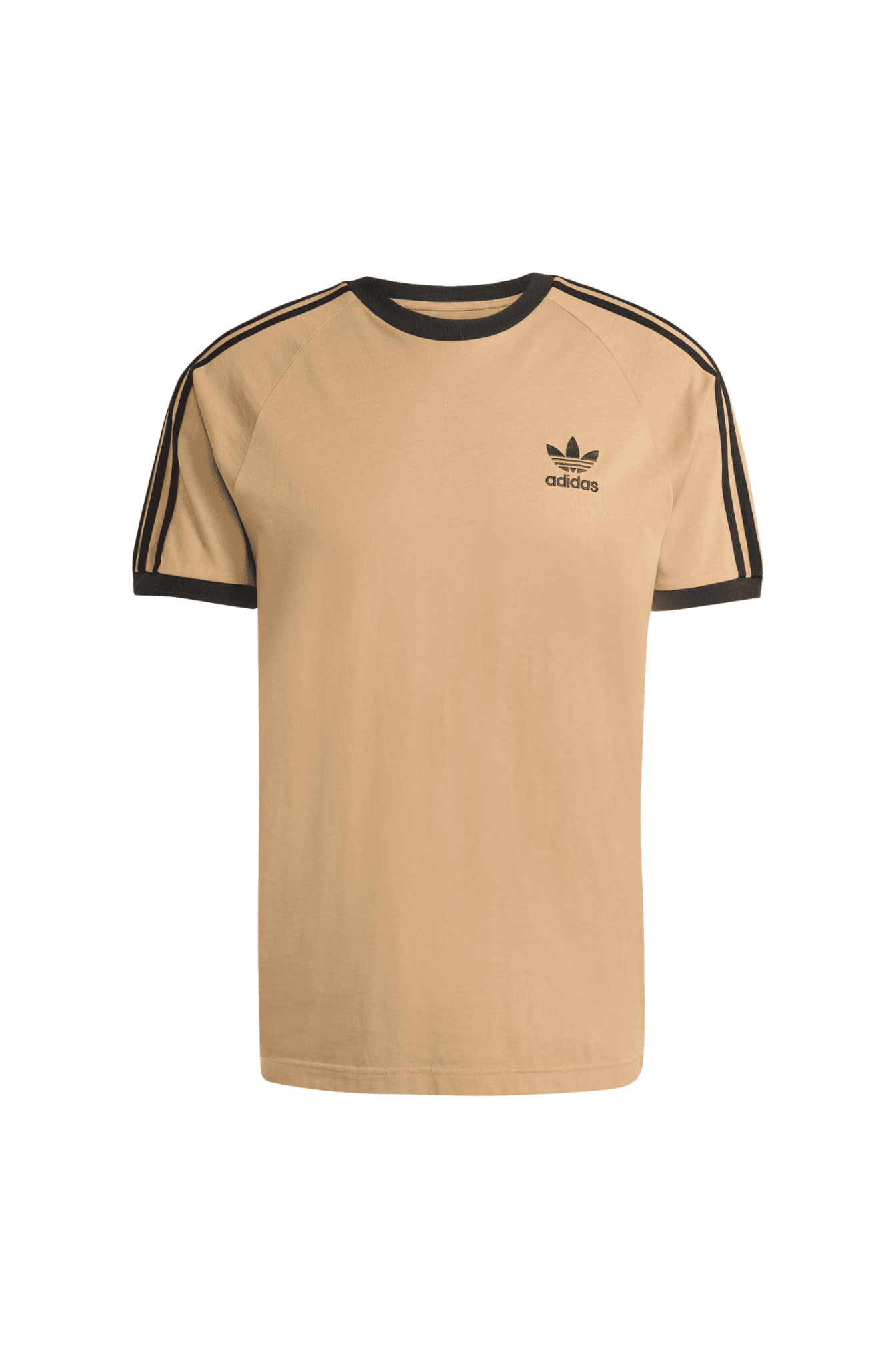 Camiseta Adidas Adicolor Classics 3 - stripes Marrom/Preto - NewSkull