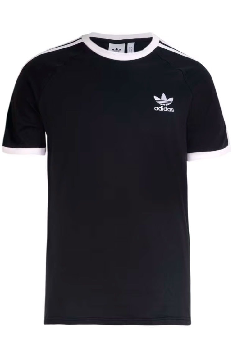 Camiseta Adidas Adicolor Classics 3 - stripes Preto/Branco - NewSkull