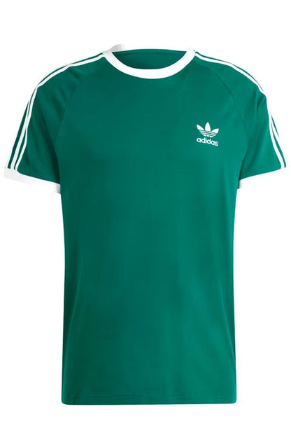 Camiseta Adidas Adicolor Classics 3 - stripes Verde/Branco - NewSkull
