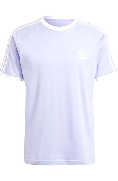 Camiseta Adidas Adicolor Classics 3 - stripes Violeta/Branco - NewSkull
