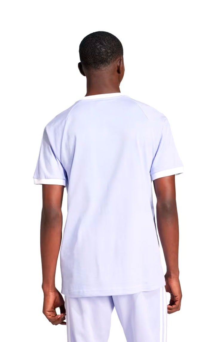 Camiseta Adidas Adicolor Classics 3 - stripes Violeta/Branco - NewSkull
