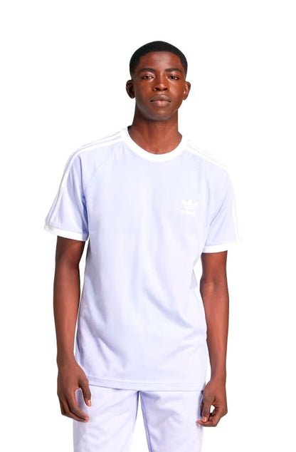 Camiseta Adidas Adicolor Classics 3 - stripes Violeta/Branco - NewSkull