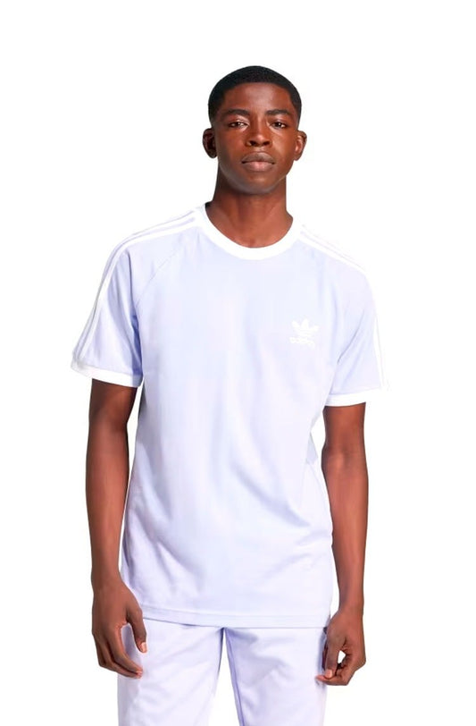 Camiseta Adidas Adicolor Classics 3 - stripes Violeta/Branco - NewSkull