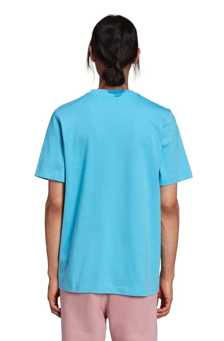 Camiseta Adidas Adicolor Classics Azul/Branco - NewSkull
