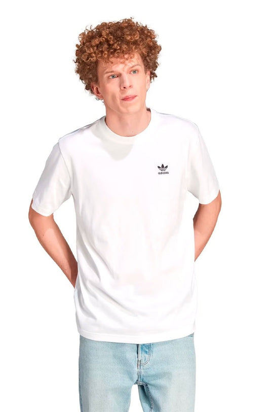 Camiseta Adidas Adicolor Classics Back+Front Trefoil Boxy Branco/Preto - NewSkull