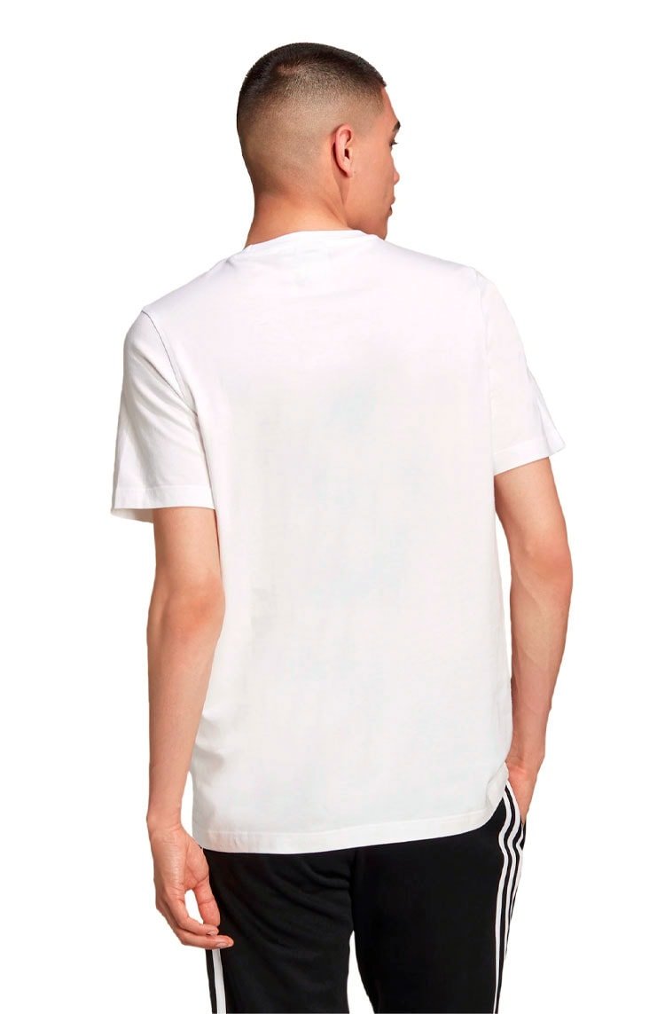 Camiseta Adidas Adicolor Classics Trefoil Branca/Bordo - NewSkull