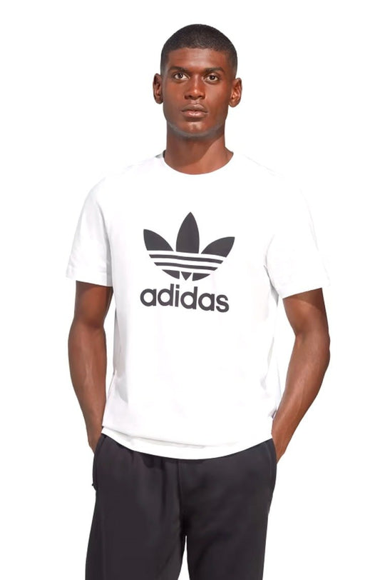 Camiseta Adidas Adicolor Classics Trefoil Branco/Preto - NewSkull