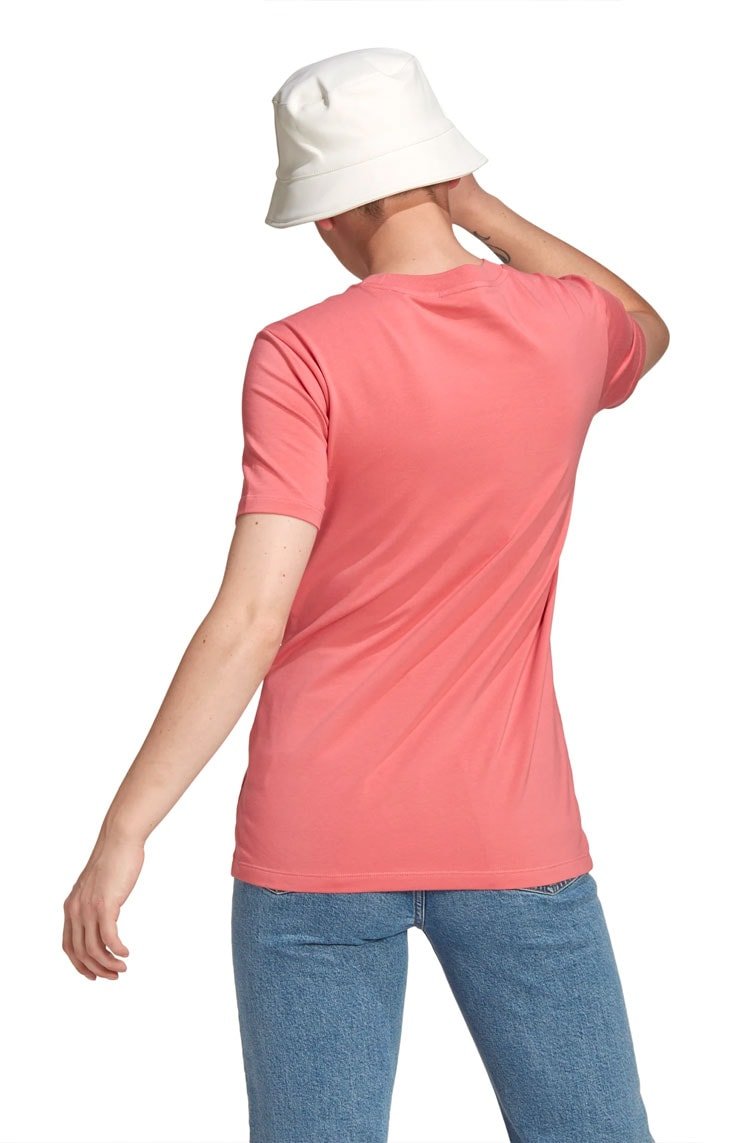 Camiseta Adidas Adicolor Classics Trefoil Feminina Rosa - NewSkull