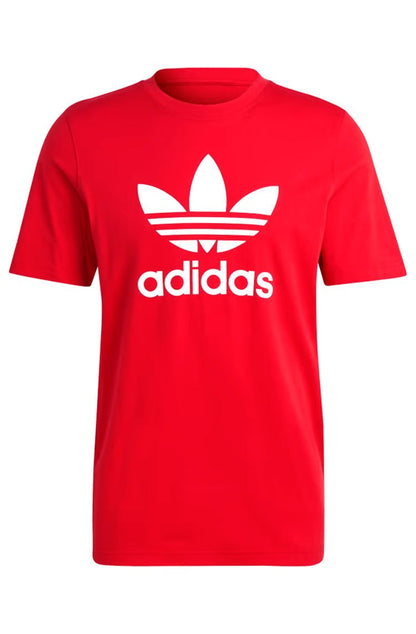 Camiseta Adidas Adicolor Classics Trefoil Vermelho - NewSkull