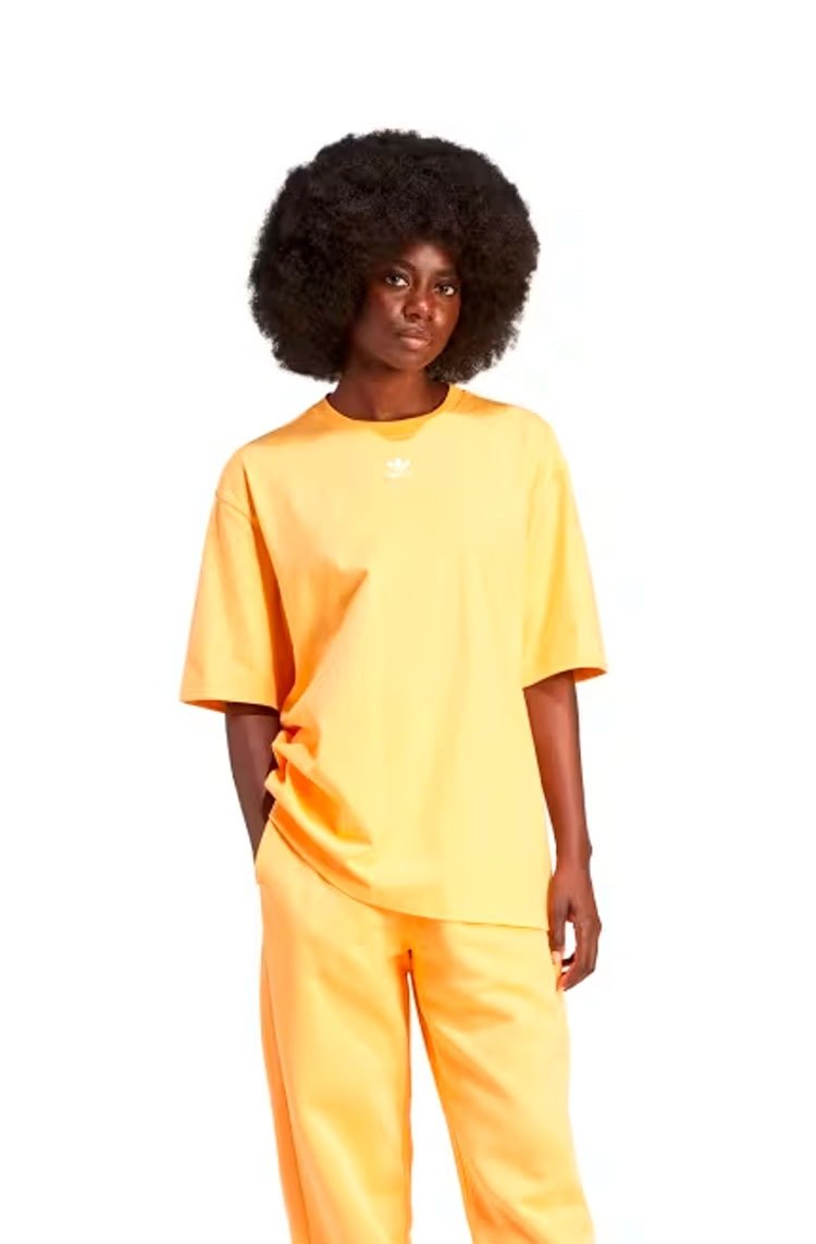 Camiseta Adidas Adicolor Essentials Laranja - NewSkull
