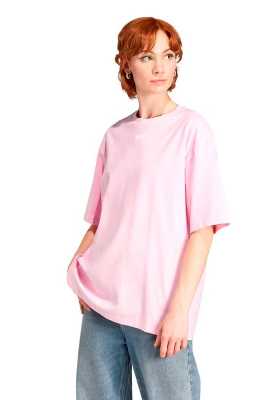 Camiseta Adidas Adicolor Essentials Rosa - NewSkull