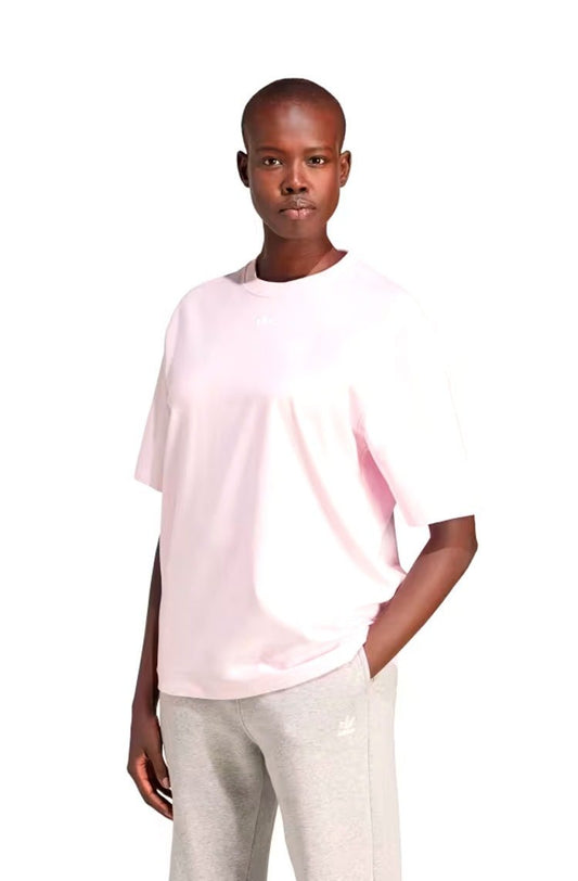 Camiseta Adidas Adicolor Essentials Rosa Claro - NewSkull