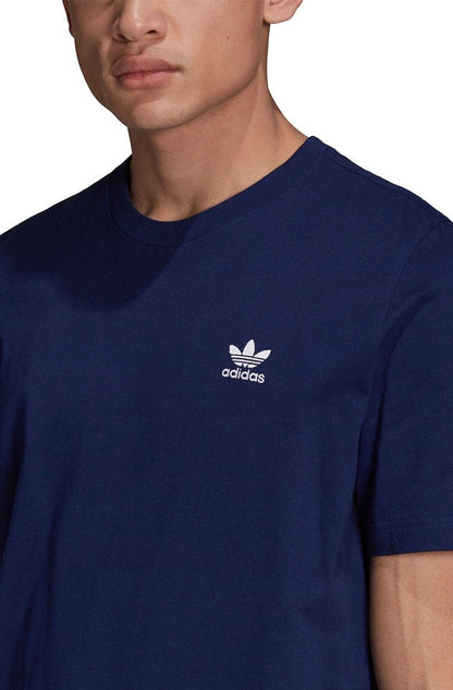 Camiseta Adidas Adicolor Essentials Trefoil Azul/Branca - NewSkull