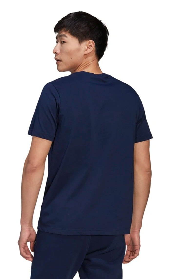 Camiseta Adidas Adicolor Essentials Trefoil Azul/Branco - NewSkull