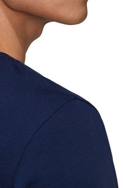 Camiseta Adidas Adicolor Essentials Trefoil Azul/Branco - NewSkull