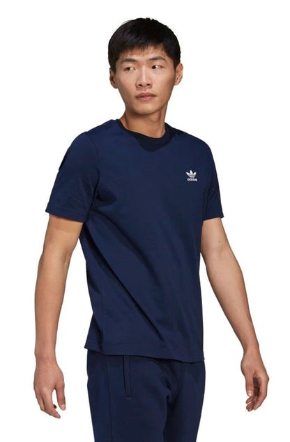 Camiseta Adidas Adicolor Essentials Trefoil Azul/Branco - NewSkull