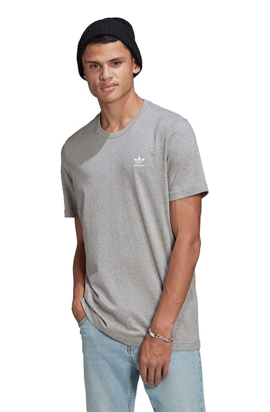 Camiseta Adidas Adicolor Essentials Trefoil Cinza/Branca - NewSkull