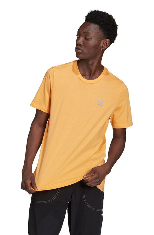 Camiseta Adidas Adicolor Essentials Trefoil Laranja/Lilas - NewSkull