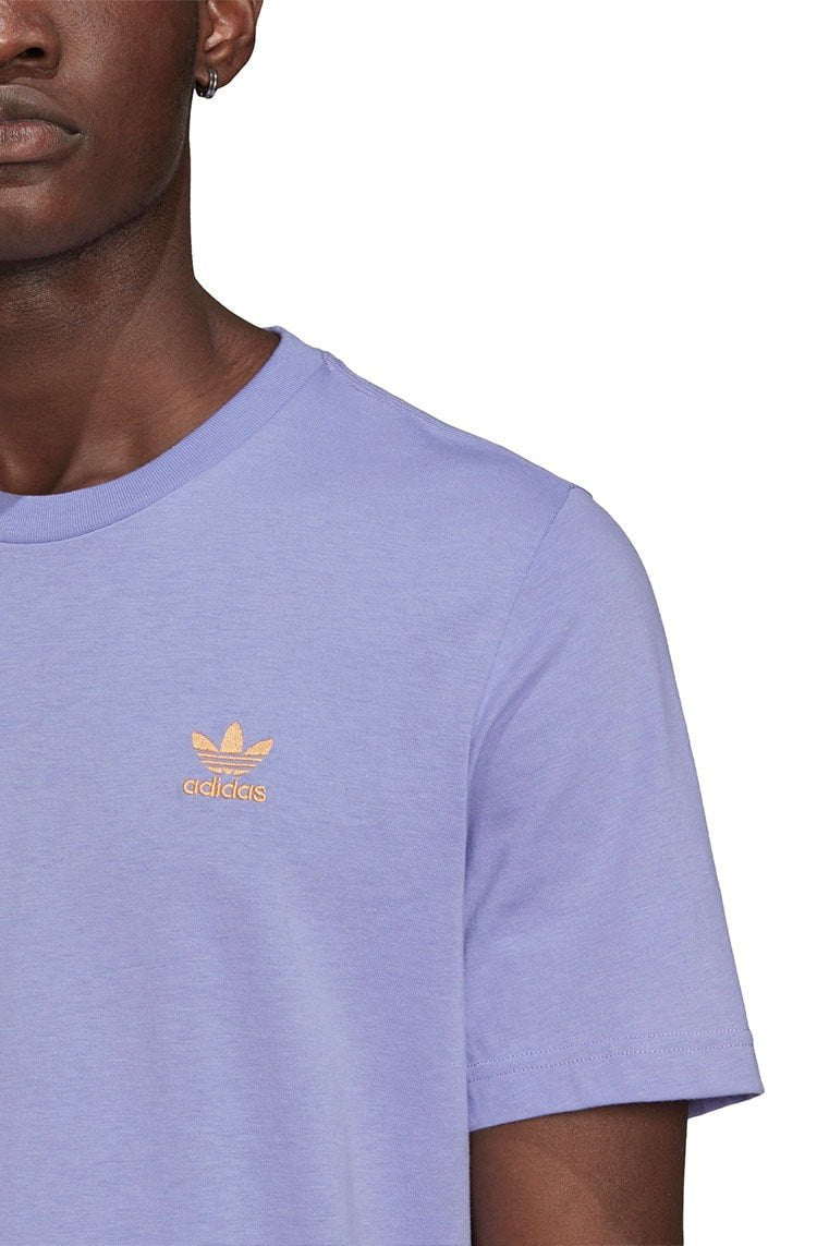 Camiseta Adidas Adicolor Essentials Trefoil Lilas/Laranja - NewSkull
