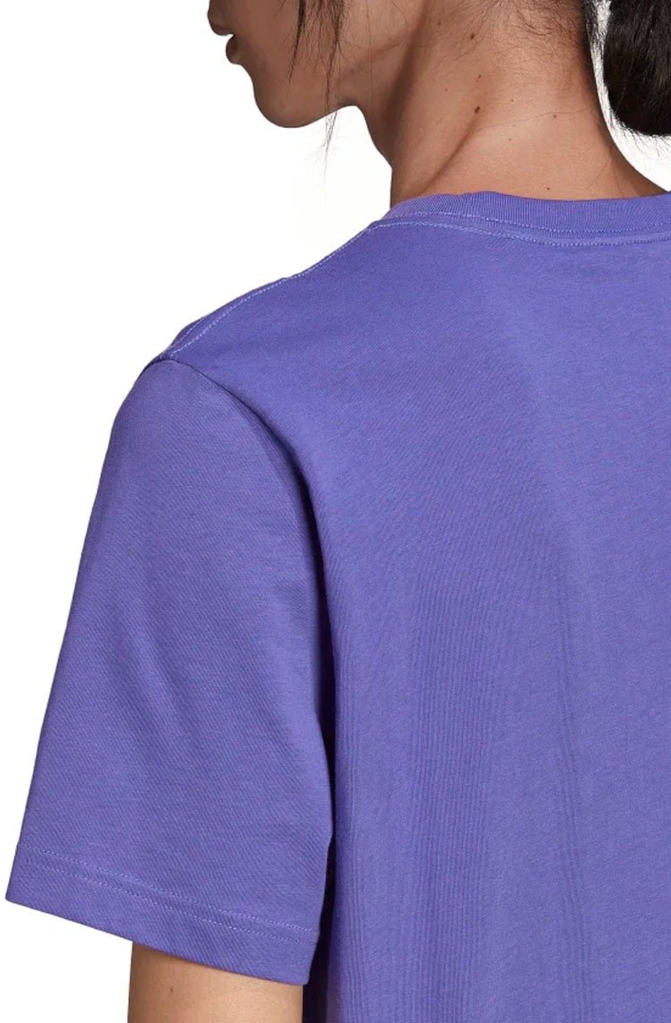 Camiseta Adidas Adicolor Essentials Trefoil Roxo/Branco - NewSkull