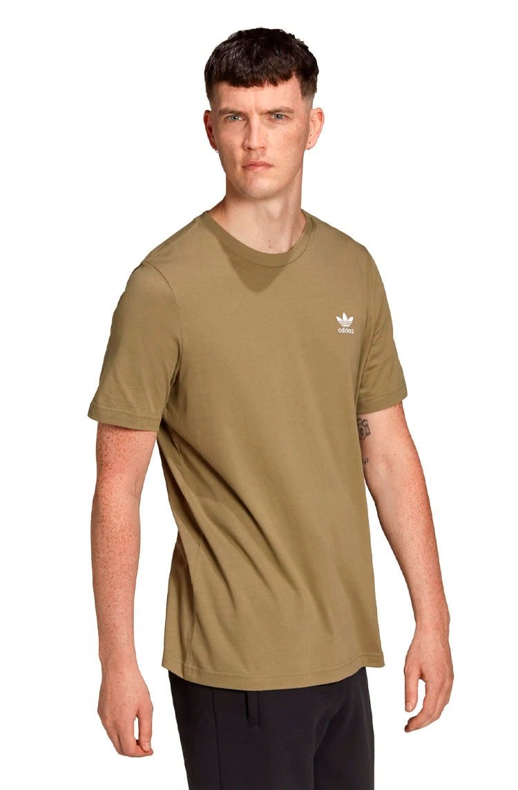 Camiseta Adidas Adicolor Essentials Trefoil Verde/Branca - NewSkull