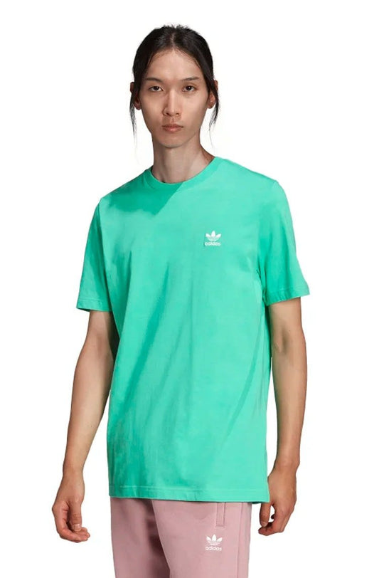 Camiseta Adidas Adicolor Essentials Trefoil Verde/Branco - NewSkull