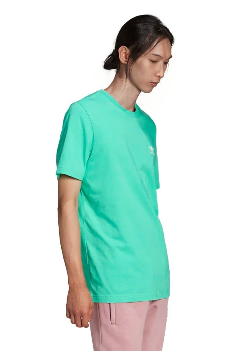 Camiseta Adidas Adicolor Essentials Trefoil Verde/Branco - NewSkull