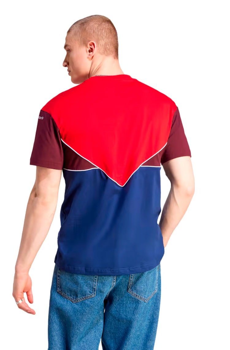 Camiseta Adidas Adicolor Seasonal Archive Vermelho/Azul - NewSkull