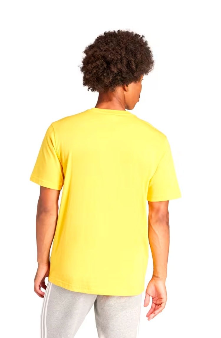 Camiseta Adidas Adicolor Trefoil Amarelo - NewSkull