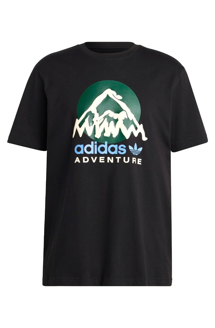 Camiseta Adidas Adventure Mountain Preto - NewSkull