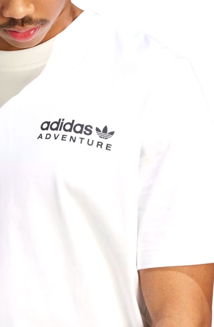 Camiseta Adidas Adventure Nature Awakening Branco - NewSkull