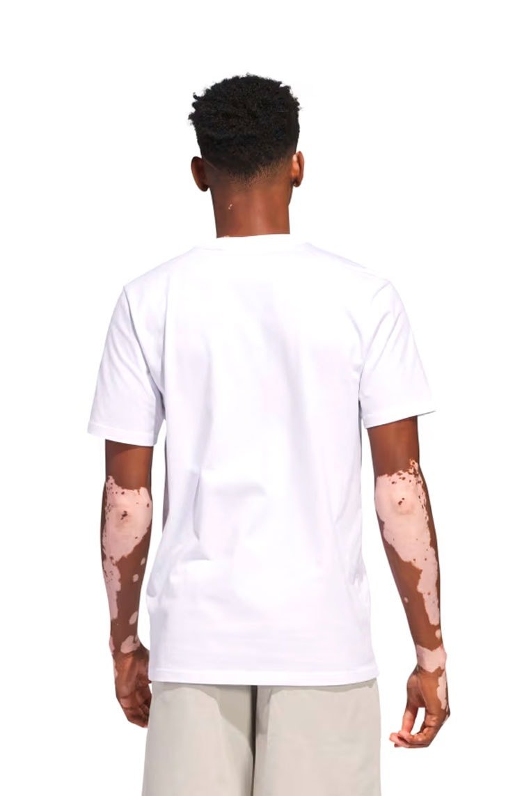 Camiseta Adidas Arched 4.0 Logo Branco - NewSkull