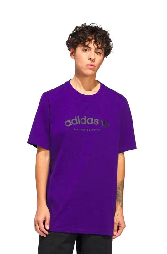 Camiseta Adidas Arched Logo 4.0 Roxo - NewSkull