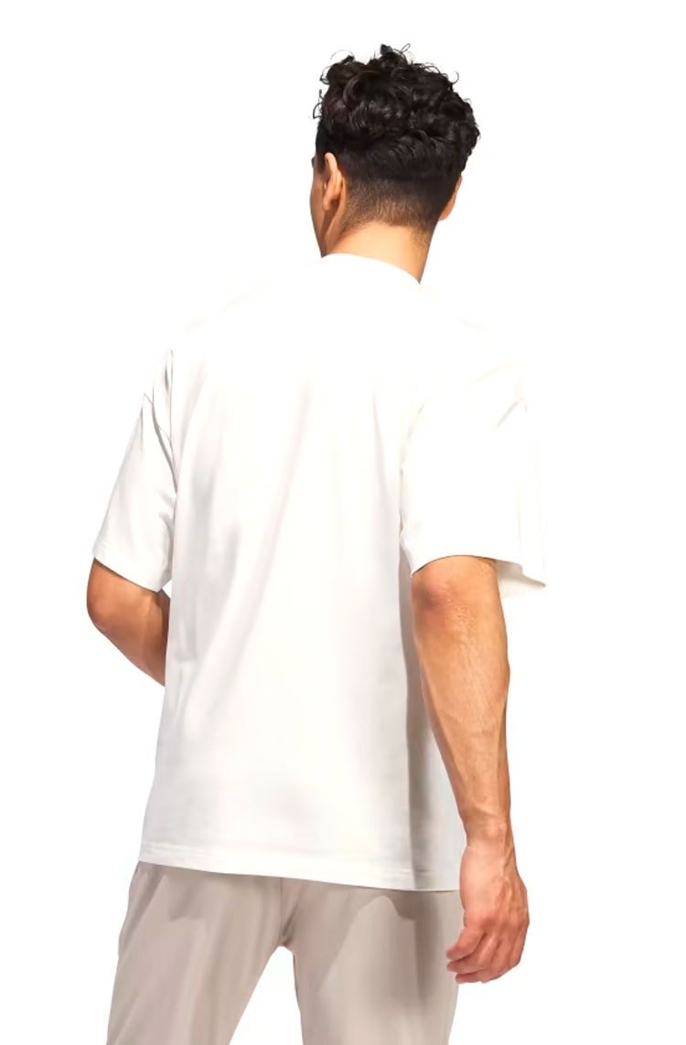 Camiseta Adidas Basketball Select Off White - NewSkull