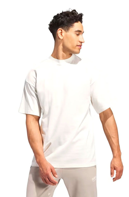 Camiseta Adidas Basketball Select Off White - NewSkull