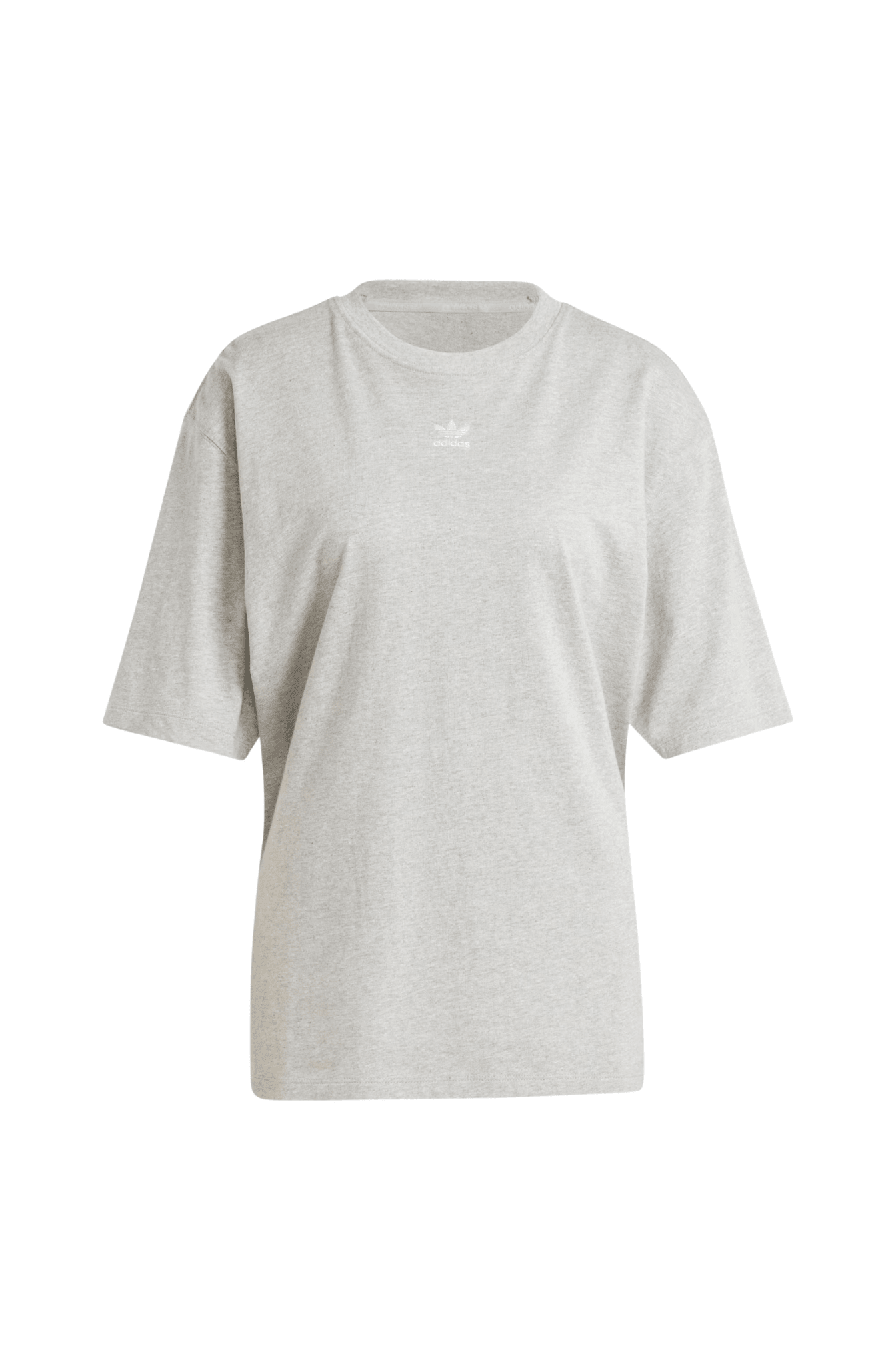 Camiseta Adidas Boyfriend Essentials Cinza - NewSkull