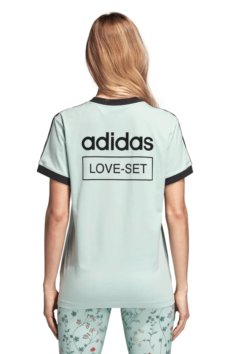 CAMISETA ADIDAS BOYFRIEND FEMININA VERDE - NewSkull