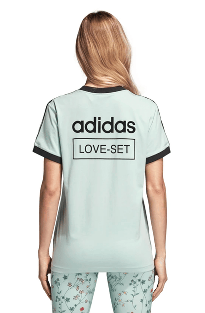 CAMISETA ADIDAS BOYFRIEND FEMININA VERDE - NewSkull