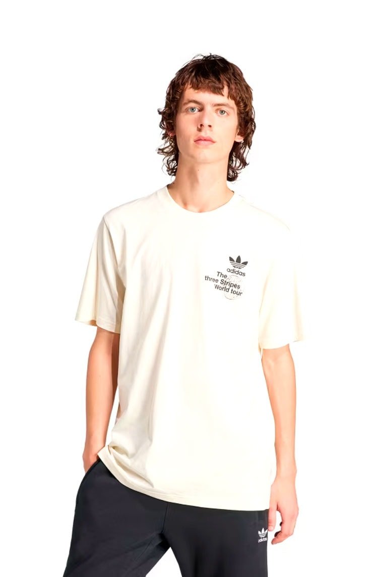 Camiseta Adidas BT SS 2 Creme - NewSkull