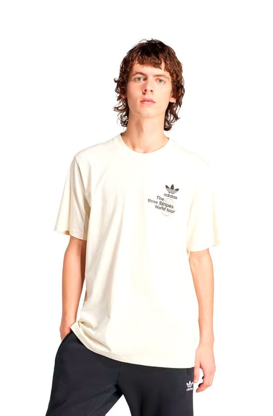 Camiseta Adidas BT SS 2 Creme - NewSkull