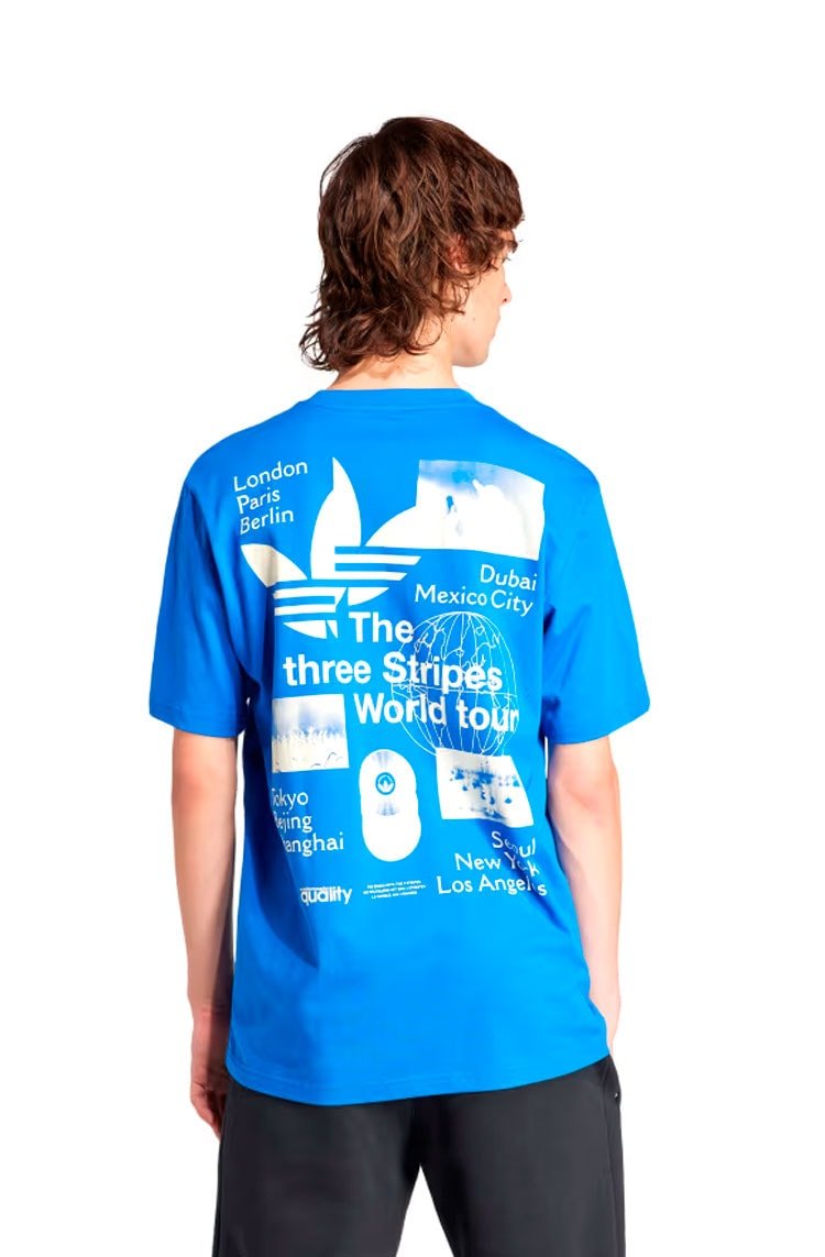 Camiseta Adidas BT SS2 Azul - NewSkull