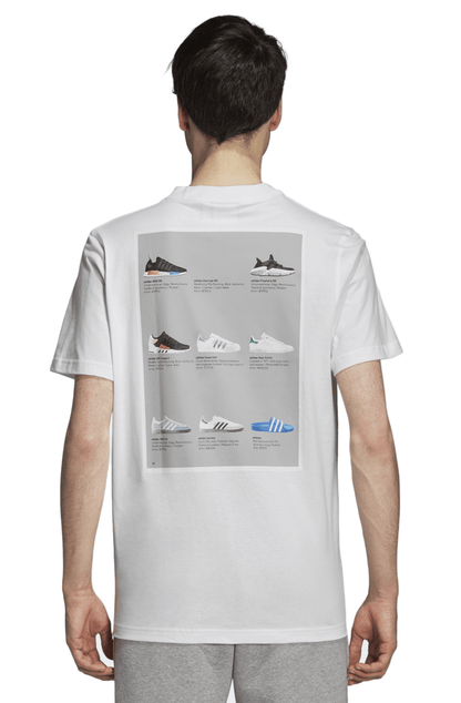 Camiseta Adidas Catalog Archive SS Branca - NewSkull