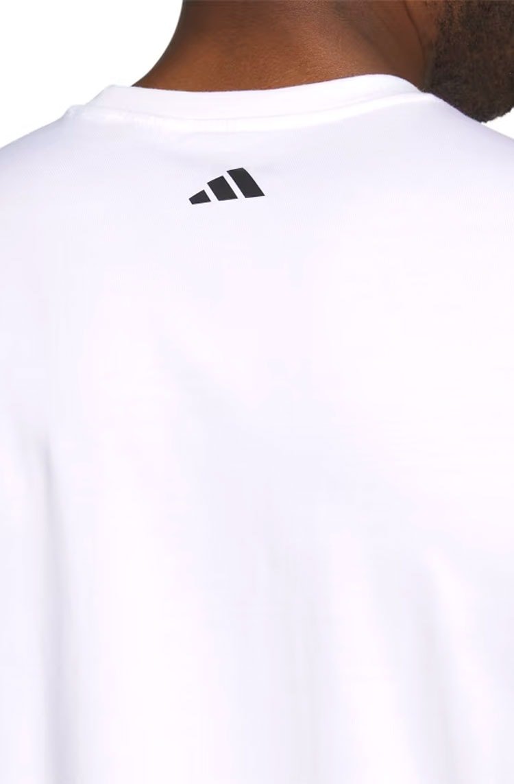 Camiseta Adidas Chain Net Basketball Branco - NewSkull