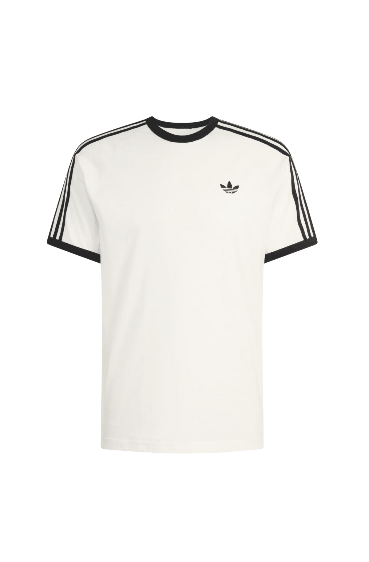Camiseta Adidas Classic Adicolor 3-stripes Branco/Preto - NewSkull