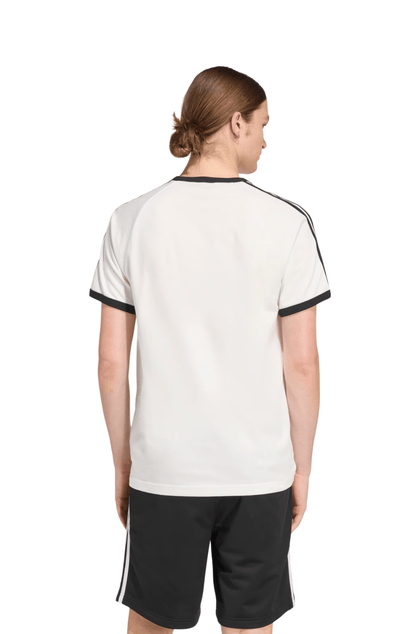 Camiseta Adidas Classic Adicolor 3-stripes Branco/Preto - NewSkull
