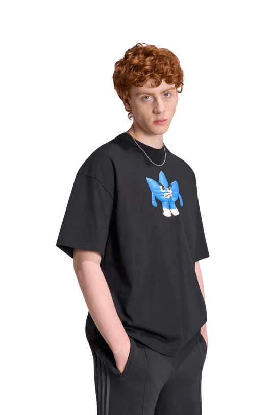 Camiseta Adidas Clay Trefoil Preto - NewSkull