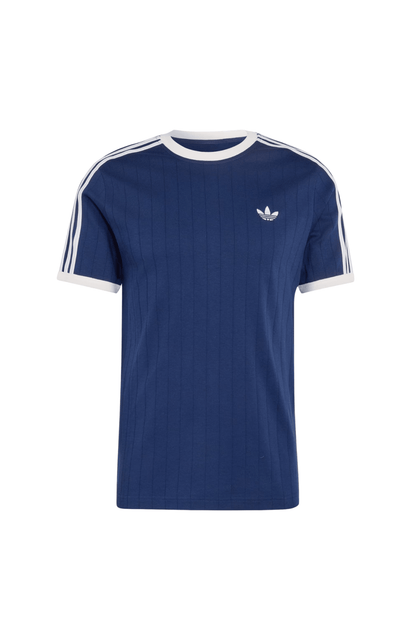 Camiseta Adidas Drop Needle 3-Stripes Azul Marinho/Branco - NewSkull