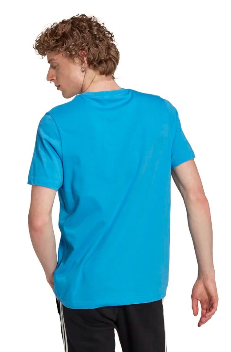 Camiseta Adidas Essentials Azul/branco - NewSkull