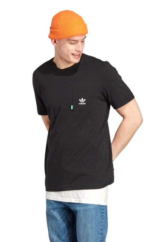 Camiseta Adidas Essentials + Made With Hemp Preto - NewSkull